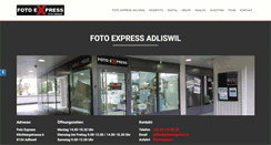 Desktop Screenshot of fotoexpress.ch