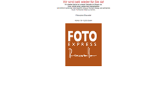 Desktop Screenshot of fotoexpress.de